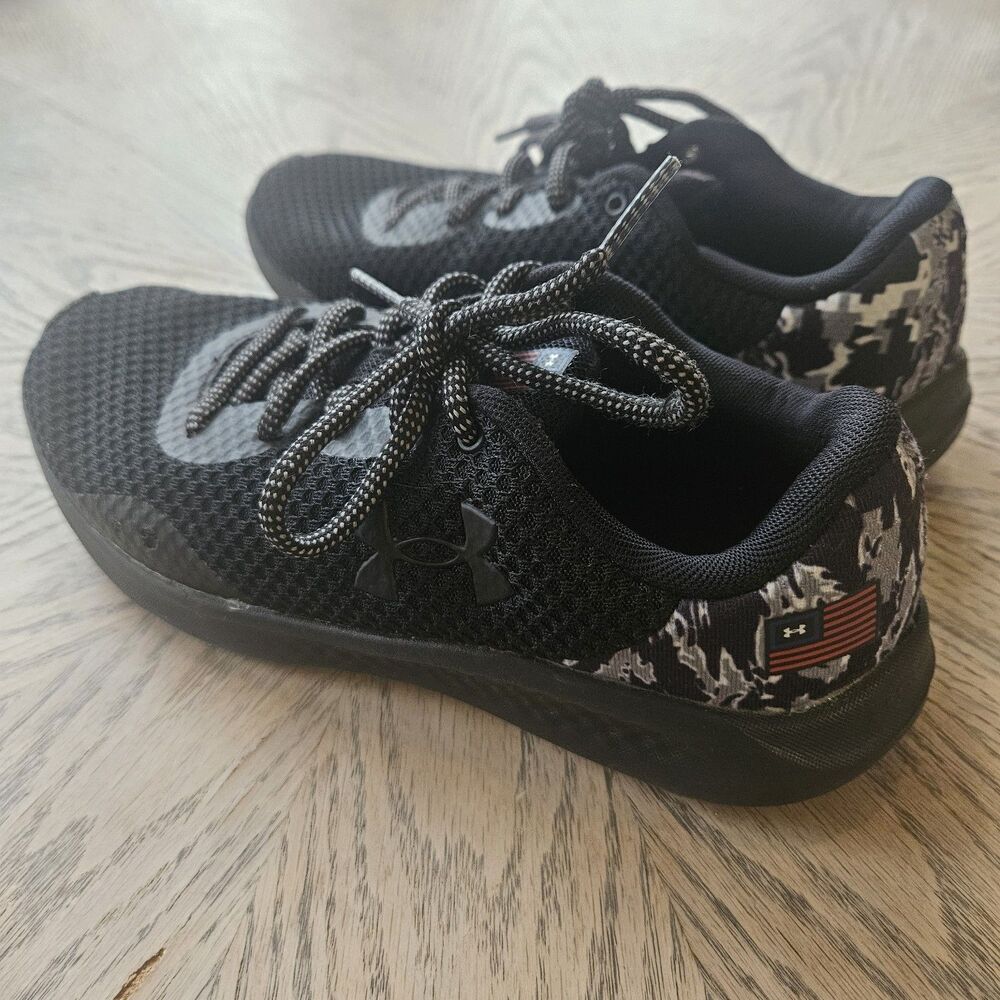 Women's Under‎ Armour Charged Pursuit 3 Freedom Shoes #3026540-001 Size 6.5